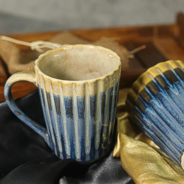 Exclusive 4 Inches Cobalt Blue Ceramic Mug