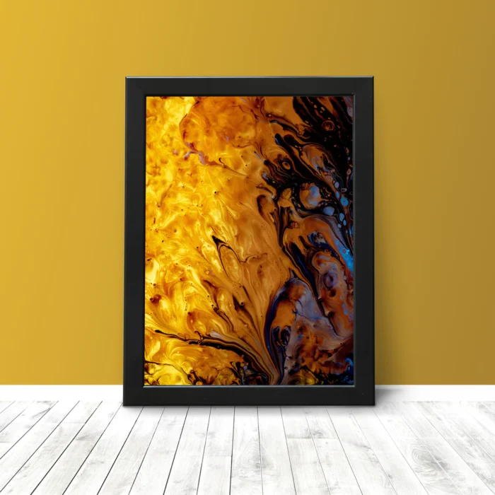 Golden Brook Canvas Painting