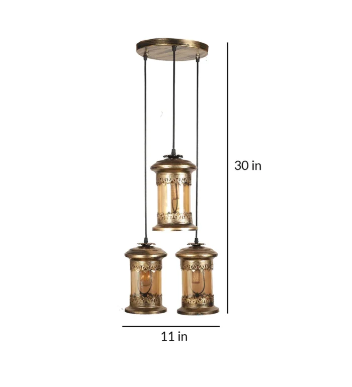 Slant Luminosity lamp with sizes