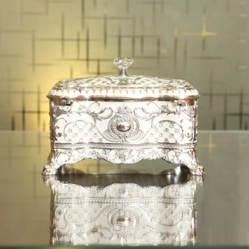 Treasure Box - Silver White