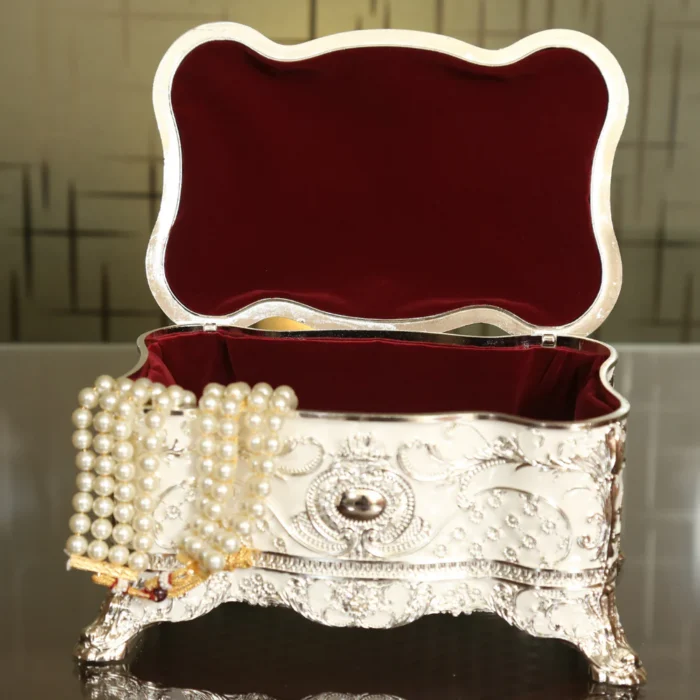 Treasure Box - Silver White royal
