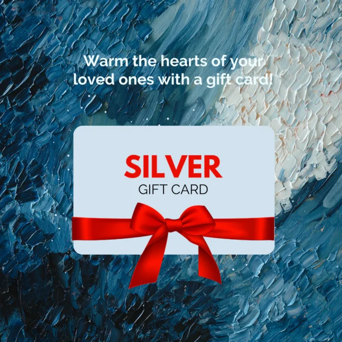 Silver gift card