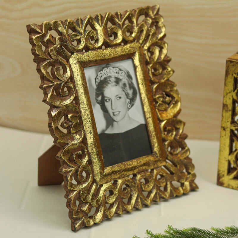 Wooden Carving Photo Frame 24